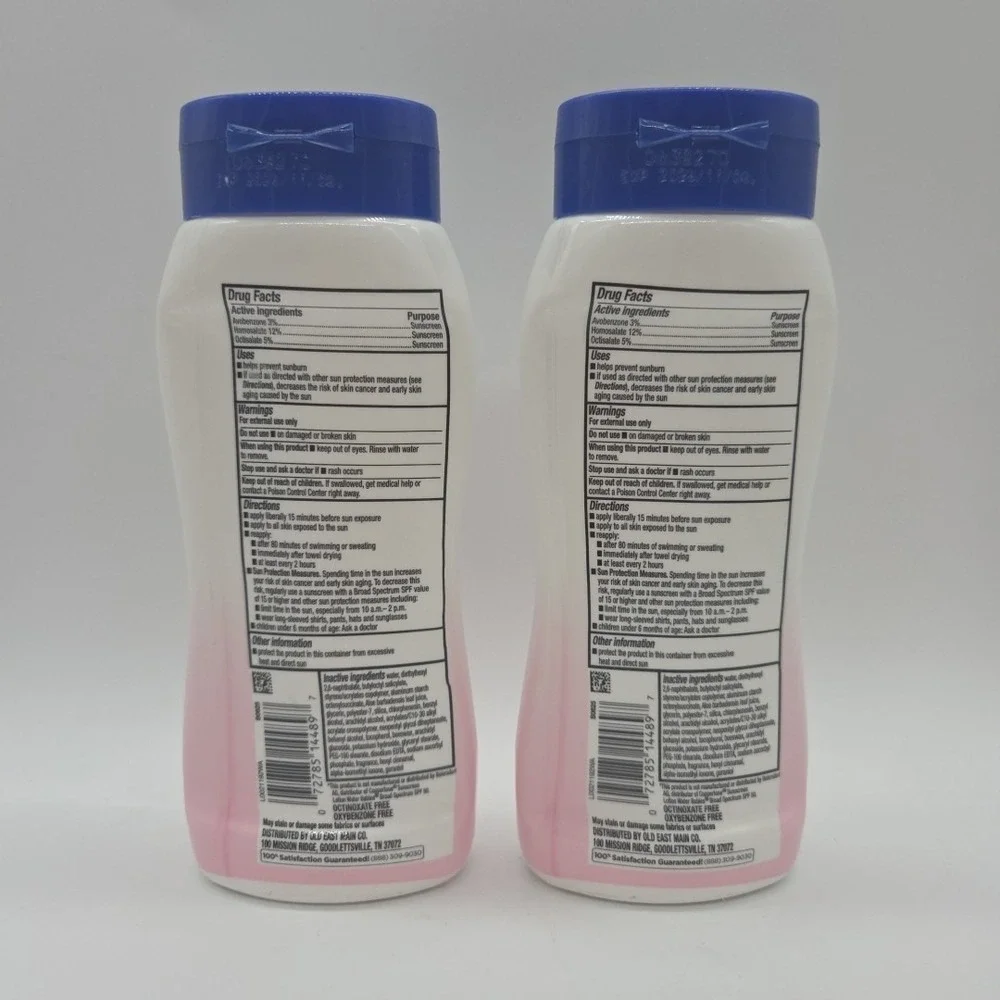 NEW Lot of 2 Studio Selection SPF 50 Sunscreen Lotion For Babies Exp 11/26 8oz